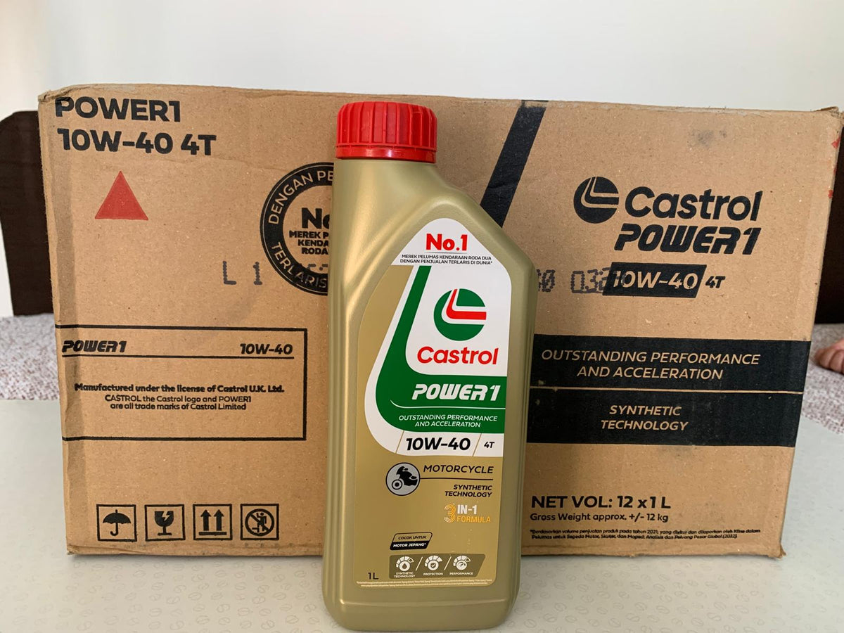 CASTROL 12 L BOX PACK 10W-40