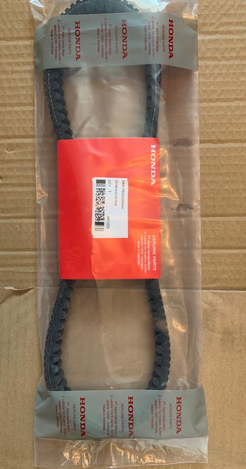 HONDA PCX 125 V BELT KIT K1Z YEAR 2021 +