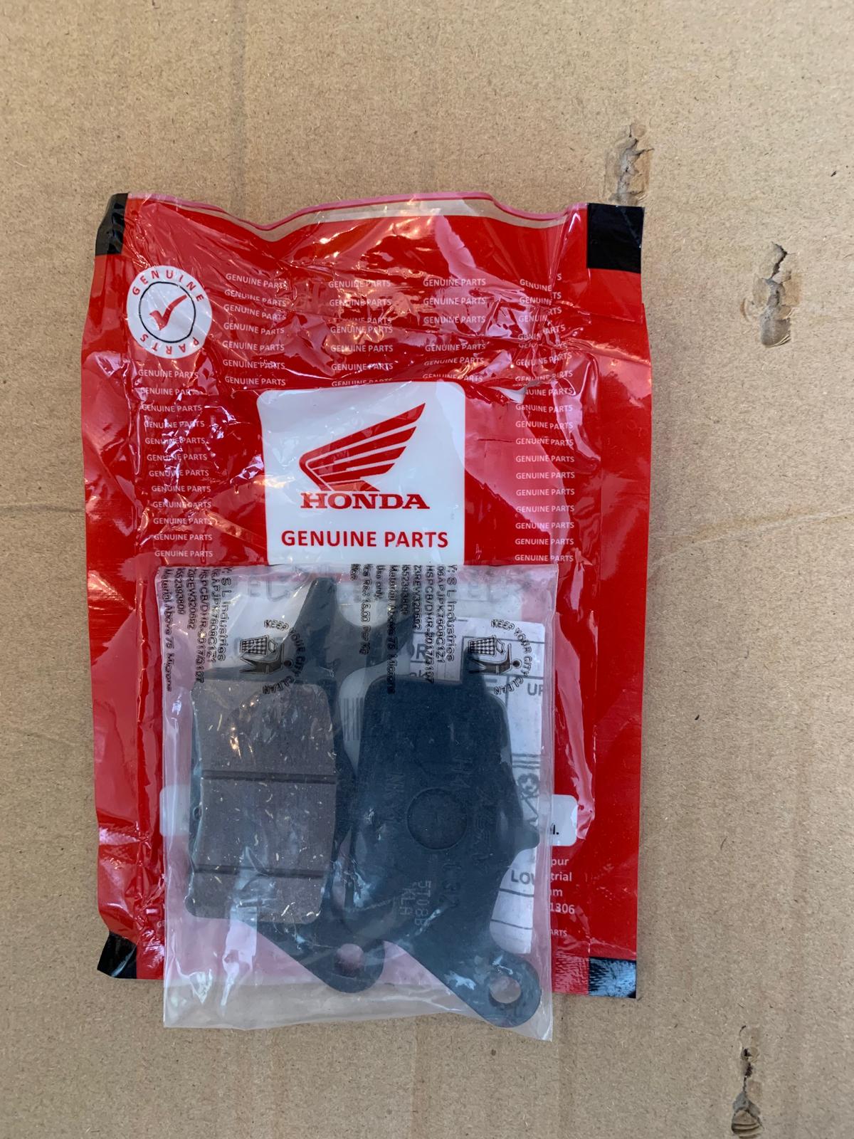 HONDA VISION FRONT DISC BREAK PAD ORIGINAL