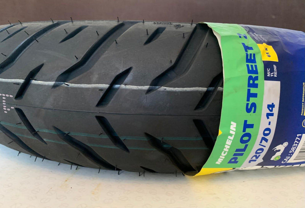 MICHELIN TYRE 120/70-14 PILOT STREET